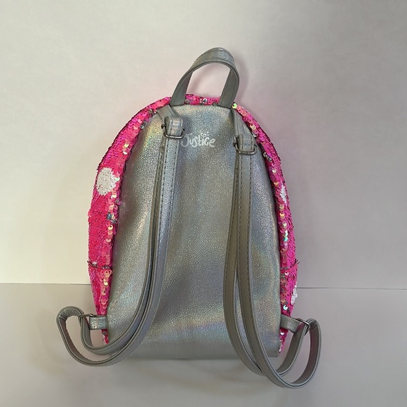 Justice mini backpack + extras - Picture 2 of 7